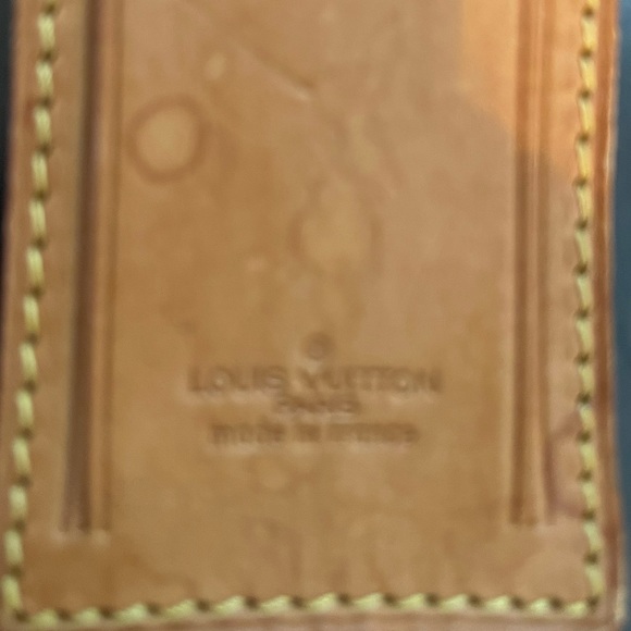 GUC Louis Vuitton Luggage Tag w/ Piognet - Picture 3 of 4